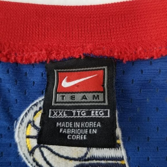 Nike NBA East All Star Basketball Jersey Men's Size XXL 2004 O'Neal No. 7 Pacers - Picture 11 of 16